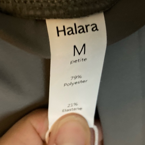 Halara M petite gray slacks NWT - Picture 3 of 4